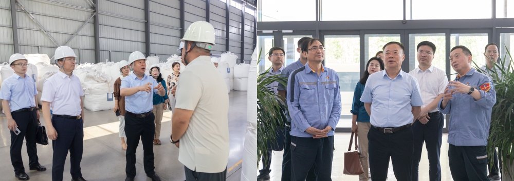 市領導朱正林來我區調研金屬新材料產業鏈發(fā)展情況